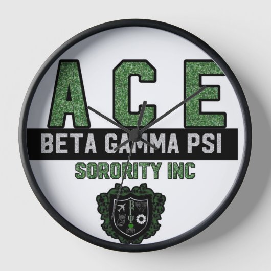 エース時間 壁時計 (正面)