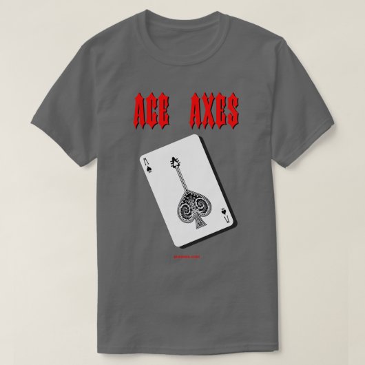 エース軸のスペード Tシャツ (デザイン正面)