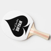 エース・オブ・スペードの卓球卓球ラケット 卓球ラケット (横)
