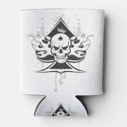 エース・オブ・スペードスカル 缶クーラー (正面)