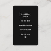 エース・オブ・スペードフィットネススタイル  名刺 (裏面)