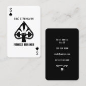 エース・オブ・スペードフィットネススタイル  名刺 (正面/裏面)