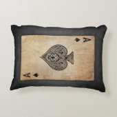 エース・オブ・スペード装飾用クッション アクセントクッション (裏面)