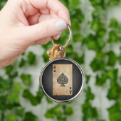 エース・オブ・スペード装飾用クッション キーホルダー (手)