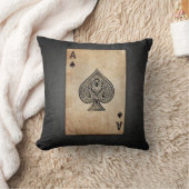 エース・オブ・スペード装飾用クッション クッション (ブランケット)