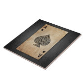 エース・オブ・スペード装飾用クッション タイル (側面)