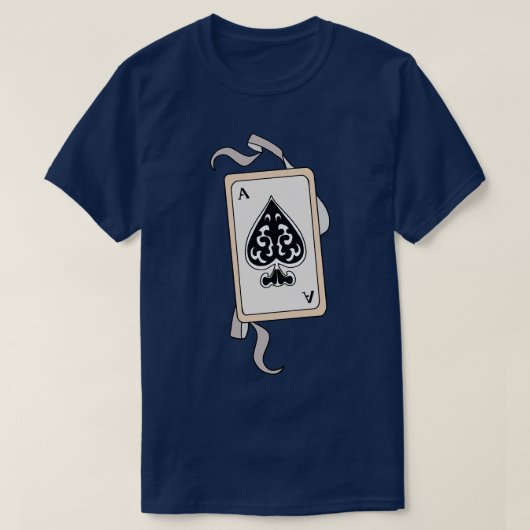 エース・オブ・スペード Tシャツ (デザイン正面)