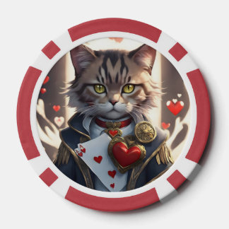 エース・オブ・ハート・キャット ポーカーチップ