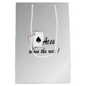 エース・オーバーザレストシルバー ミディアムペーパーバッグ (裏面)