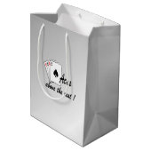 エース・オーバーザレストシルバー ミディアムペーパーバッグ (裏面アングル)