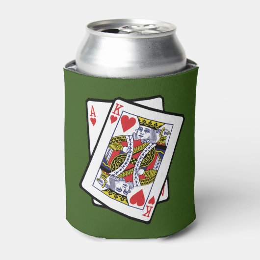 エース&キングハート21stバースデーカード 缶クーラー (缶正面)