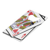 エース&キング・オブ・ハート21日 クレジットカード栓抜き (裏面アングル)