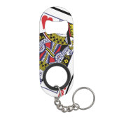 エース&クイーン・オブ・ハート21日 キーホルダー栓抜き (裏面)