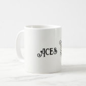 エース トランプ コーヒーマグカップ (正面左)