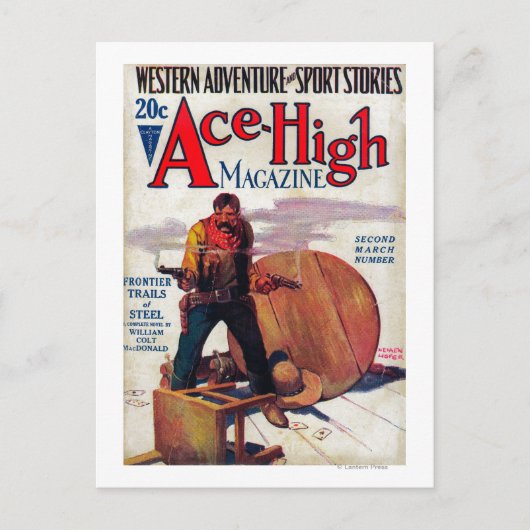 エース・ハイ・マガジン・カバー2 ポストカード (正面)