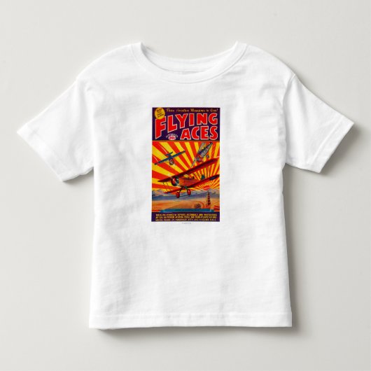 エース・パイロットの雑誌カバー2 トドラーTシャツ (正面)