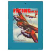 エース・パイロットの雑誌カバー5 クリップボード (裏面)