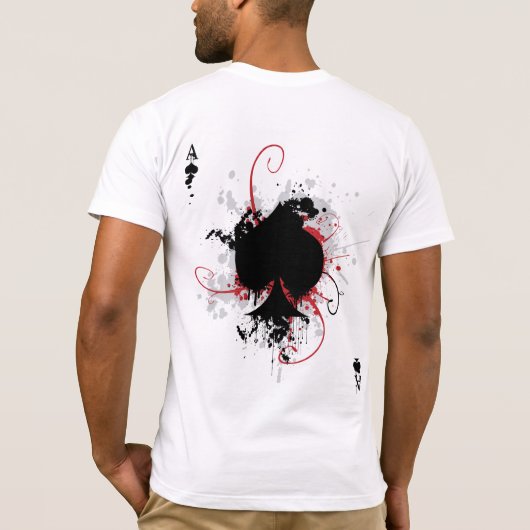 エース Tシャツ (裏面)