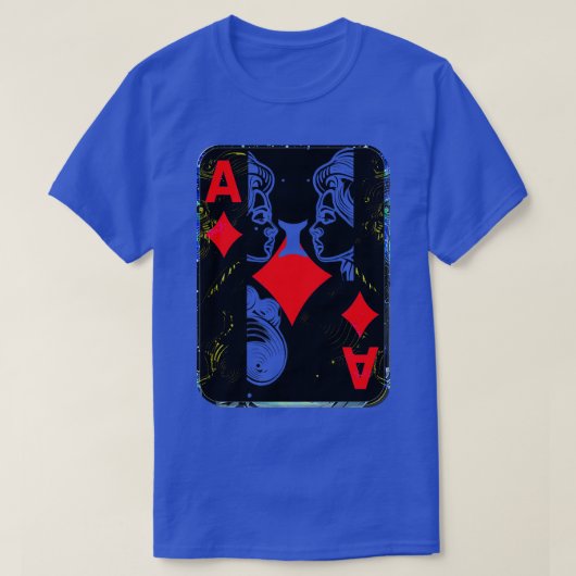エースTシャツの女性 Tシャツ (デザイン正面)