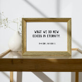 エータニティにエコー引用文 ポスター