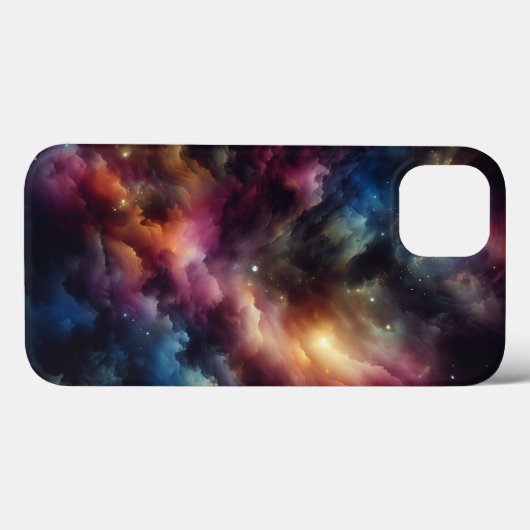 エーテリアル コズミック ネビュラ スマホケース - ビブラント ギャラクシー Case-Mate iPhoneケース (裏面 (横))
