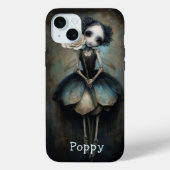 エーテリアル ゴシック 幻想的 フェアリー ダーク パーソナライズデザイン Case-Mate iPhoneケース (裏面)