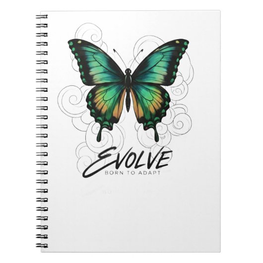 エーテリアル・バタフライ "EVOLVE" ノートブック (正面)