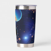 エーテリス・パルス 保温保冷タンブラー (左面)