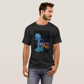 エーテルにて -宇宙人とアブ Tシャツ (正面フル)