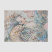 エーテルの人魚のデコパージュ 薄葉紙 (正面)