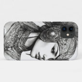 「エーテルの戦士:内の女神をプロファイリングする Case-Mate iPhoneケース (裏面(横))