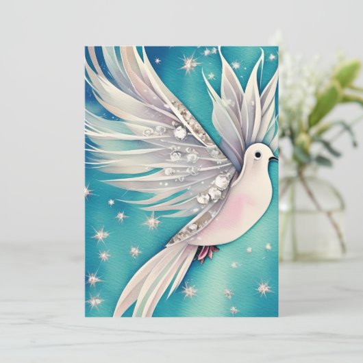 エーテルの翼を持つ白い小さな鳩 シーズンカード (スタンド正面)