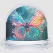 エーテルの翼を持つ鮮やかな色の蝶 (正面)