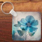 エーテルの青い花 キーホルダー (正面)