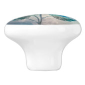 エーテルの青い花 セラミックノブ (側面)