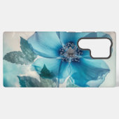 エーテルの青い花 SAMSUNG GALAXYケース (裏面横)