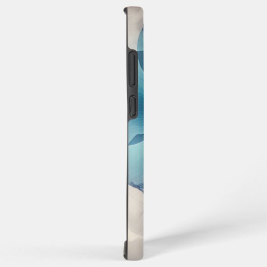 エーテルの青い花 SAMSUNG GALAXYケース (右側面)