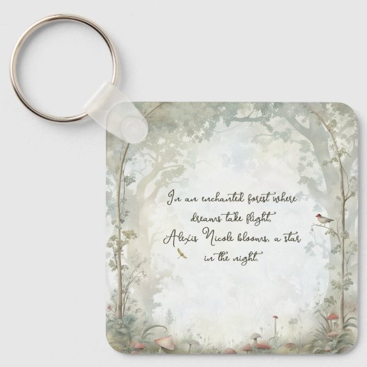 エーテルの魅惑の森 キーホルダー (正面)