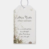 エーテルの魅惑の森 ギフトタグ (裏面)