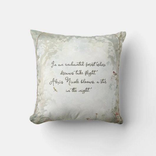 エーテルの魅惑の森 クッション (正面)