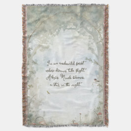 エーテルの魅惑の森 スローブランケット