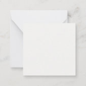 エーテルの魅惑の森 ノートカード (裏面)