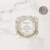 エーテルの魅惑の森 ノートカード (正面/裏面インサイチュ)