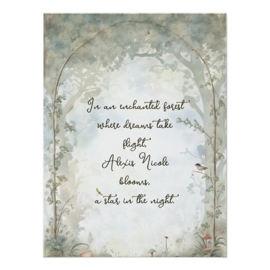 エーテルの魅惑の森 ポスター (正面)