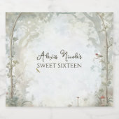 エーテルの魅惑の森 リキュールボトルラベル (シングルラベル)