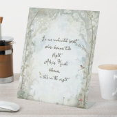 エーテルの魅惑の森 台座サイン (インサイチュ)