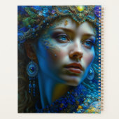 エーテルの魔法のファンタジーアートビューティフル女神 プランナー手帳 (裏面)