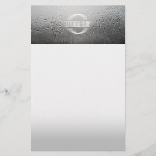 エーテルぼやけ 便箋 (正面)