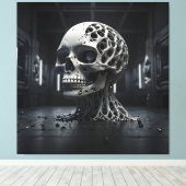 エーテルスカル変態 キャンバスプリント (インサイチュ (ウッドフロア))