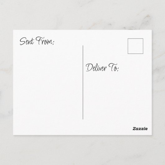 エーテルファンタジーアートプリンセス戦士の神秘的 ポストカード (裏面)